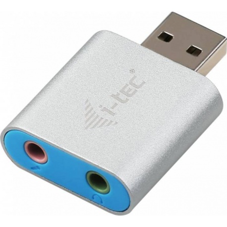 Adaptor i-tec USB Metal Mini Audio u2ametal