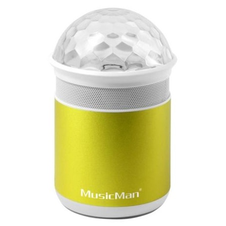Boxa portabila Bluetooth MusicMan Disco Soundstation BT-X17, Verde