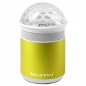 Boxa portabila Bluetooth MusicMan Disco Soundstation BT-X17, Verde