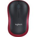 Mouse Logitech M185, Wireless, Red