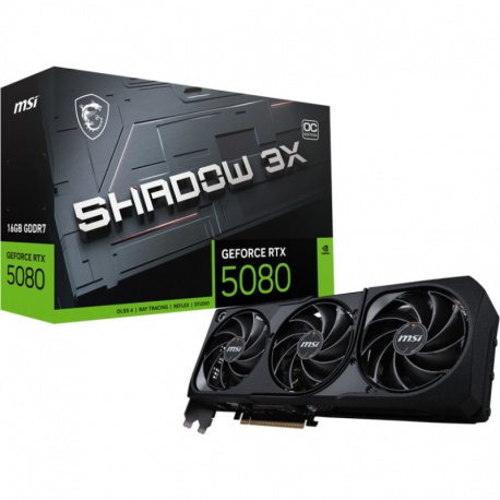 Placa video MSI GeForce RTX™ 5080 16G SHADOW 3X OC