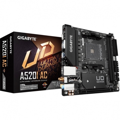 Placa de baza GIGABYTE A520I AC