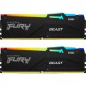 Memorie Kingston FURY Beast RGB 32GB DDR5 6000MHz CL36 Dual Channel Kit