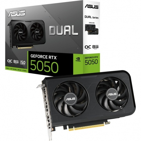 Placa video ASUS GeForce RTX 5050 DUAL OC 8GB GDDR6 128-bit