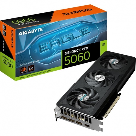 Placa video GIGABYTE GeForce RTX 5060 EAGLE MAX OC 8GB GDDR7 128-bit