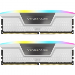 Memorie Corsair Vengeance RGB  White 32GB DDR5 6000MHz CL36 Dual Channel Kit