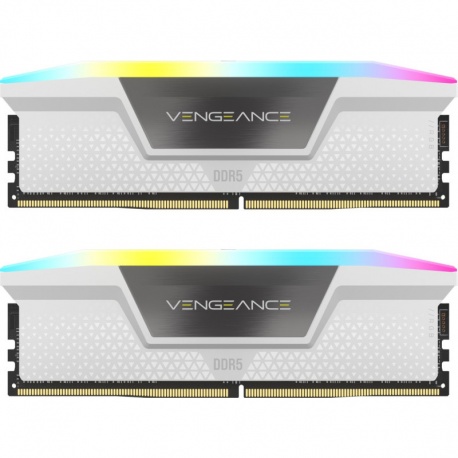 Memorie Corsair Vengeance RGB  White 32GB DDR5 6000MHz CL36 Dual Channel Kit