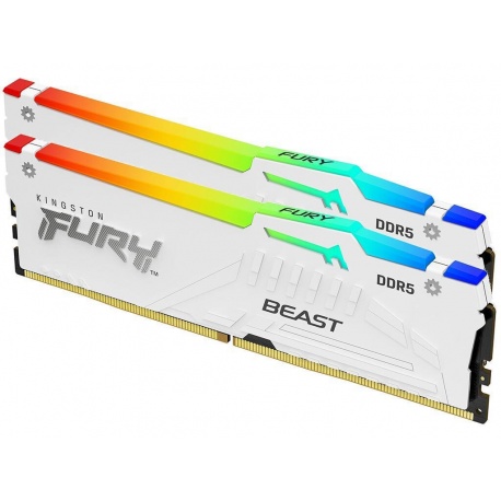 Memorie Kingston FURY Beast RGB 64GB DDR5 6000MHz CL30 Dual Channel Kit