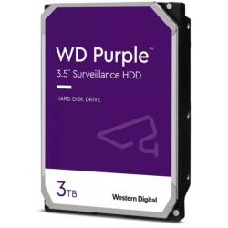 Hard Disk Supraveghere WD Purple, 3TB, 5400 RPM, SATA3, 256MB