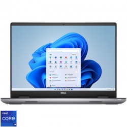 Laptop DELL 16'' Precision 7680,  Intel® Core™ i9-13950HX ( up to 5.50 GHz), 128GB DDR5, 256GB SSD, RTX 5000 16GB, Win 11 Pro