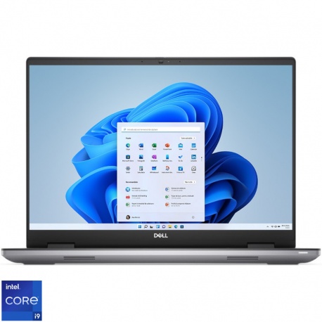 Laptop DELL 16'' Precision 7680,  Intel® Core™ i9-13950HX ( up to 5.50 GHz), 128GB DDR5, 256GB SSD, RTX 5000 16GB, Win 11 Pro
